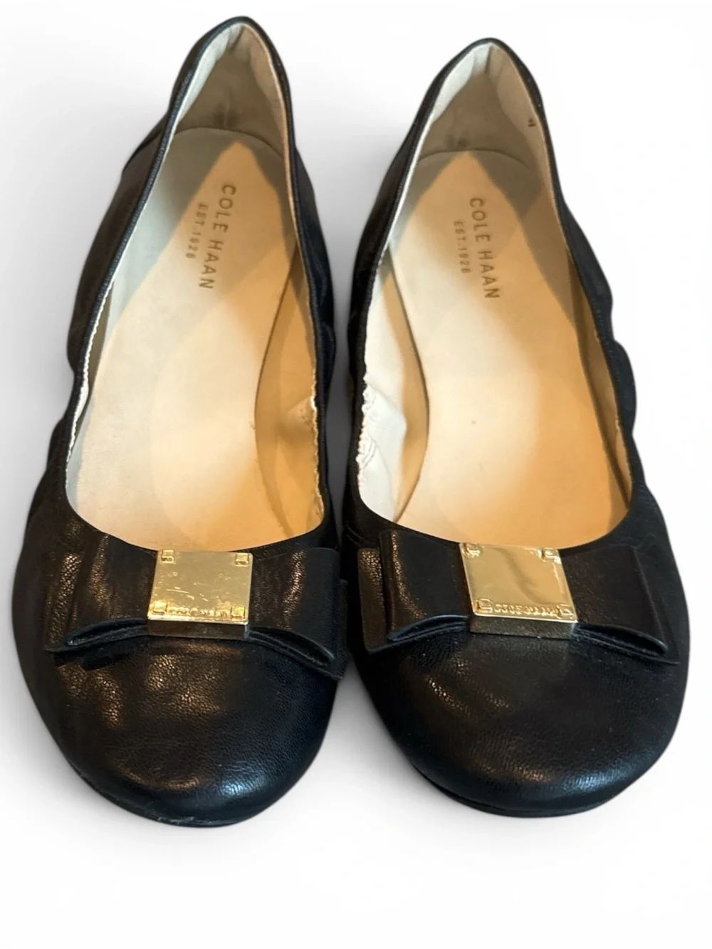 Cole Haan Tali Bow Ballet Flats in Black
